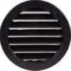 Duka udvendig rist dusav Ø100 mm sort