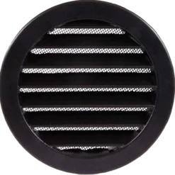 Duka udvendig rist dusav Ø100 mm sort