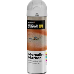 DVA Mercalin Mærkespray flou 500 ml hvid