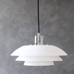 Dyberg Larsen DL31 pendel Ø31 cm E27 opal glas