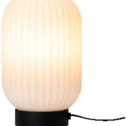 Dyberg Larsen riflet bordlampe E27 opal