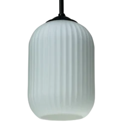 Dyberg Larsen riflet pendel Ø14 cm E27 opal