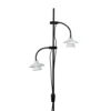 Dyberg Larsen Valby opal gulvlampe G9 sort