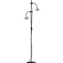 Dyberg Larsen Valby opal gulvlampe G9 sort