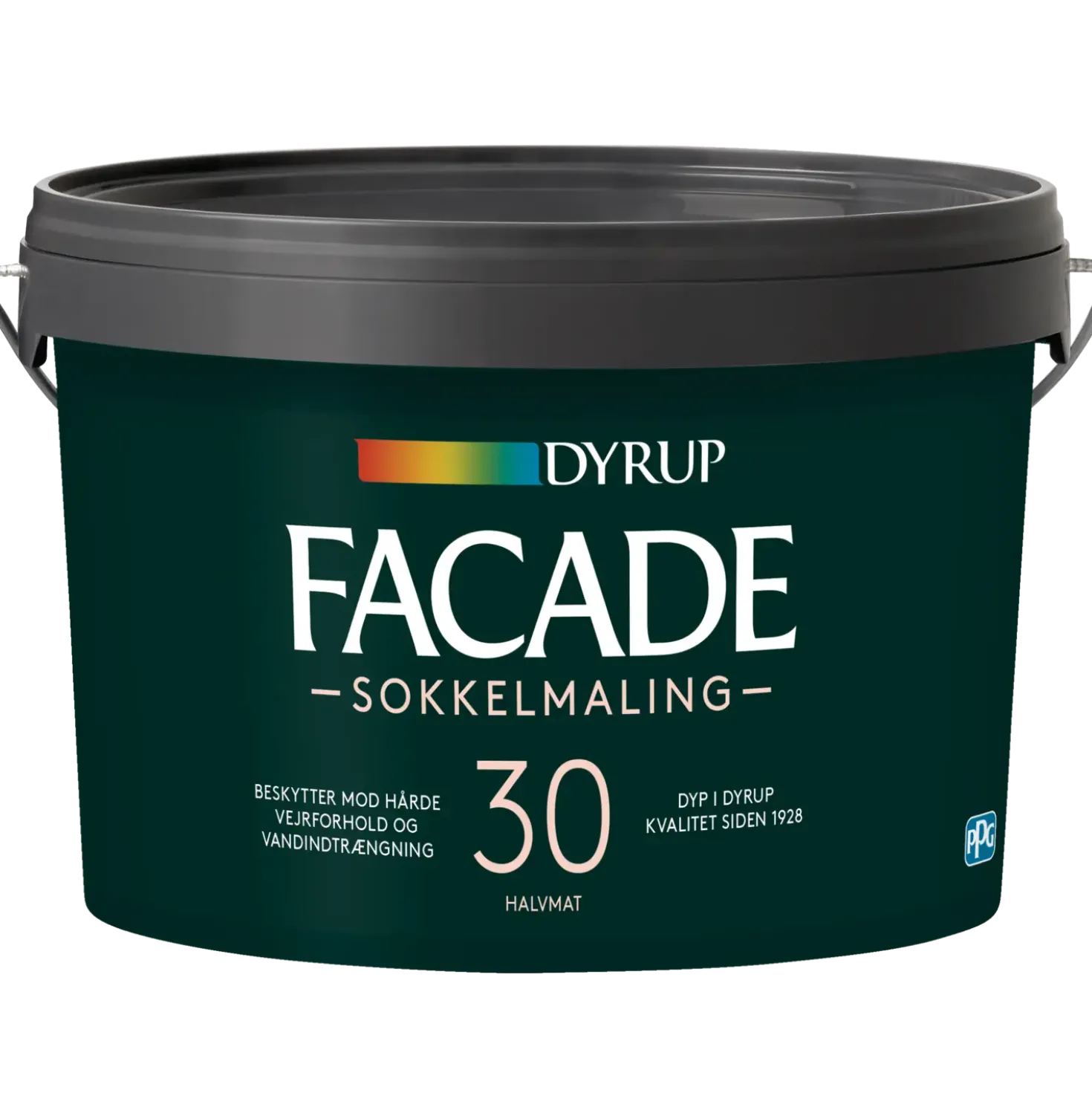 Dyrup facade sokkelmaling base 30 2,25 L