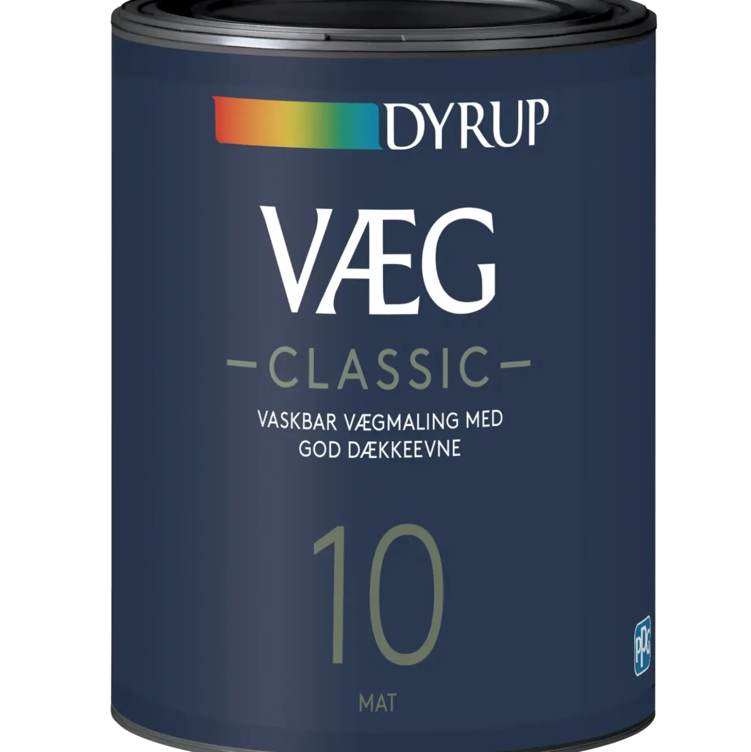 Dyrup vægmaling classic 10 hvid 0,75 L