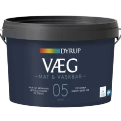 Dyrup væg 05 mat & vaskbar base 30 2,25 L