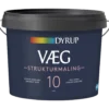 Dyrup væg strukturmaling 10 hvid 9 L