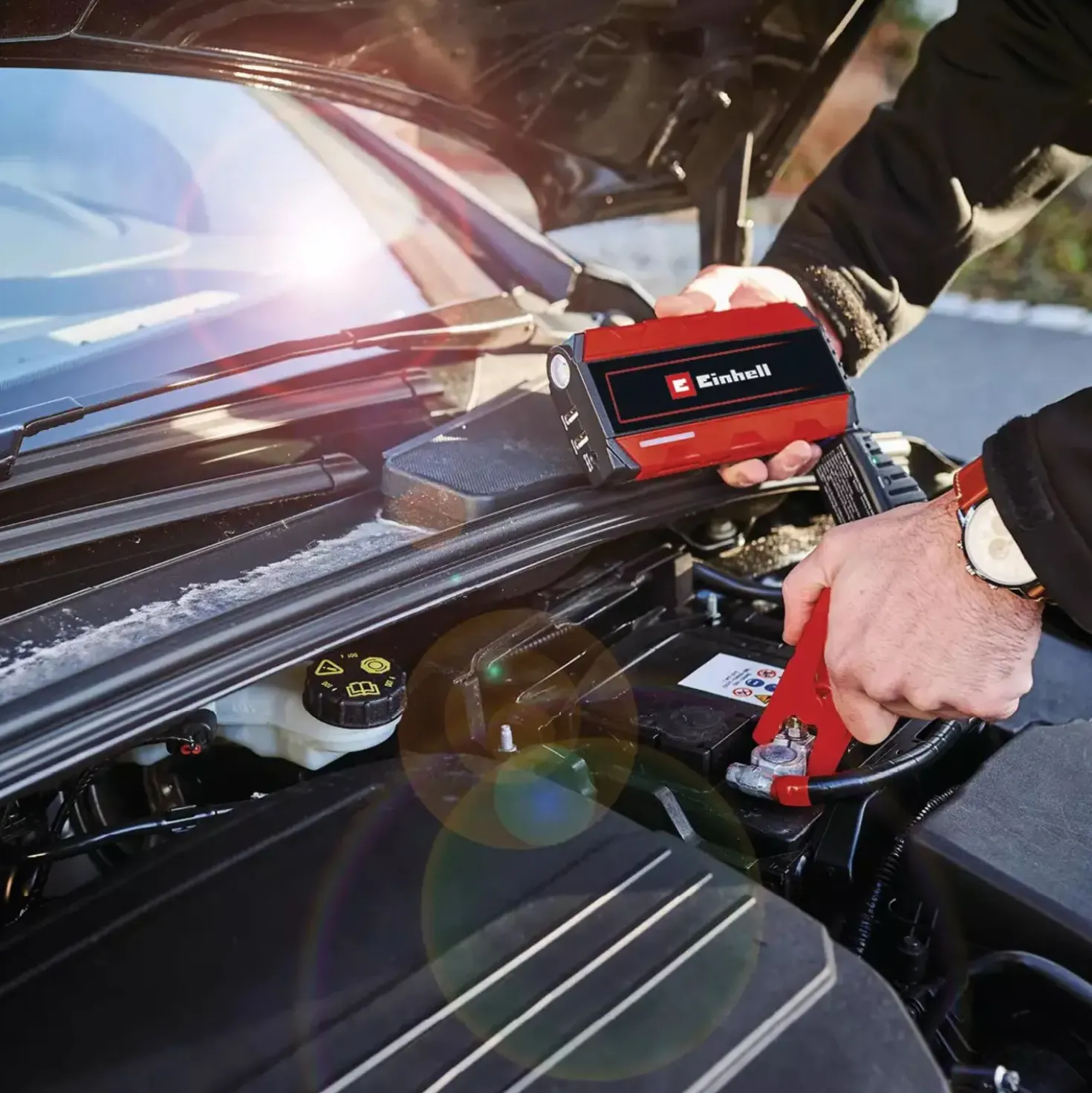 Einhell CE-JS 12 starthjælp og powerbank 12V/12A