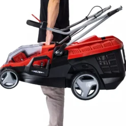 Einhell GE-CM 36/36 2x18Vplæneklipper 36 cm - inkl. 2x4,0Ah batteri og 2 x lader