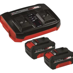 Einhell Power-X-Change starterkit 2x18V/4,0A og twin oplader