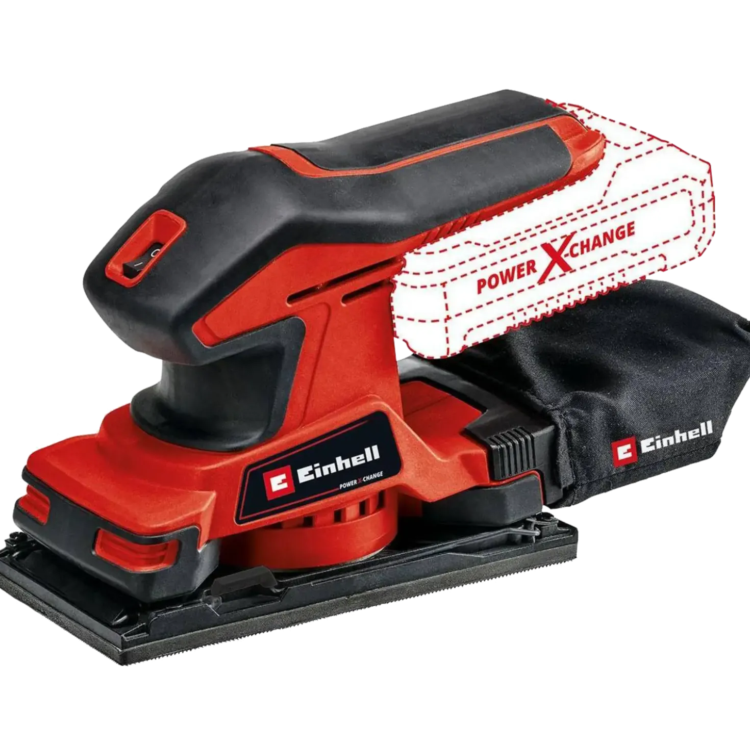 Einhell TC-OS 18/187 Li 18V rystepudser solo