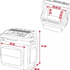 Einhell TE-COL 18/27 køleboks solo
