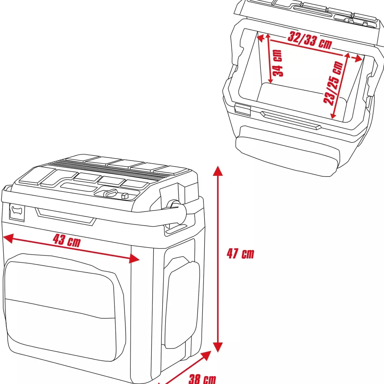 Einhell TE-COL 18/27 køleboks solo
