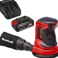 Einhell TE-RS 18 Li-S 18V excentersliber Ø125mm - inkl. 2,5Ah batteri og lader