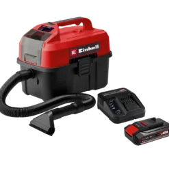 Einhell TE-VC 18/10 18V våd-/tørstøvsuger - inkl. 2,5Ah batteri og lader