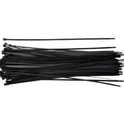 E-Line kabelstrips 8,0x550 mm 100 stk sort