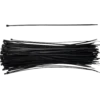E-Line kabelstrips 4,8x300 mm 100 stk sort