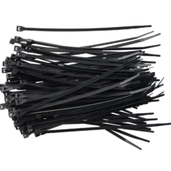 E-Line kabelstrips 3,6x150 mm 100 stk sort