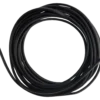 E-Line ledning flad 2x0,75 mm² 5 m sort