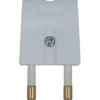 E-Line + stikprop flad hvid 230V 16A