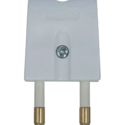 E-Line + stikprop flad hvid 230V 16A