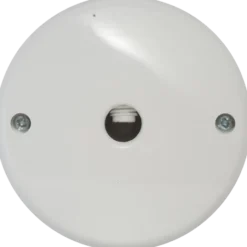 E-Line udløbsroset 5P T-MODEL Ø80 mm hvid