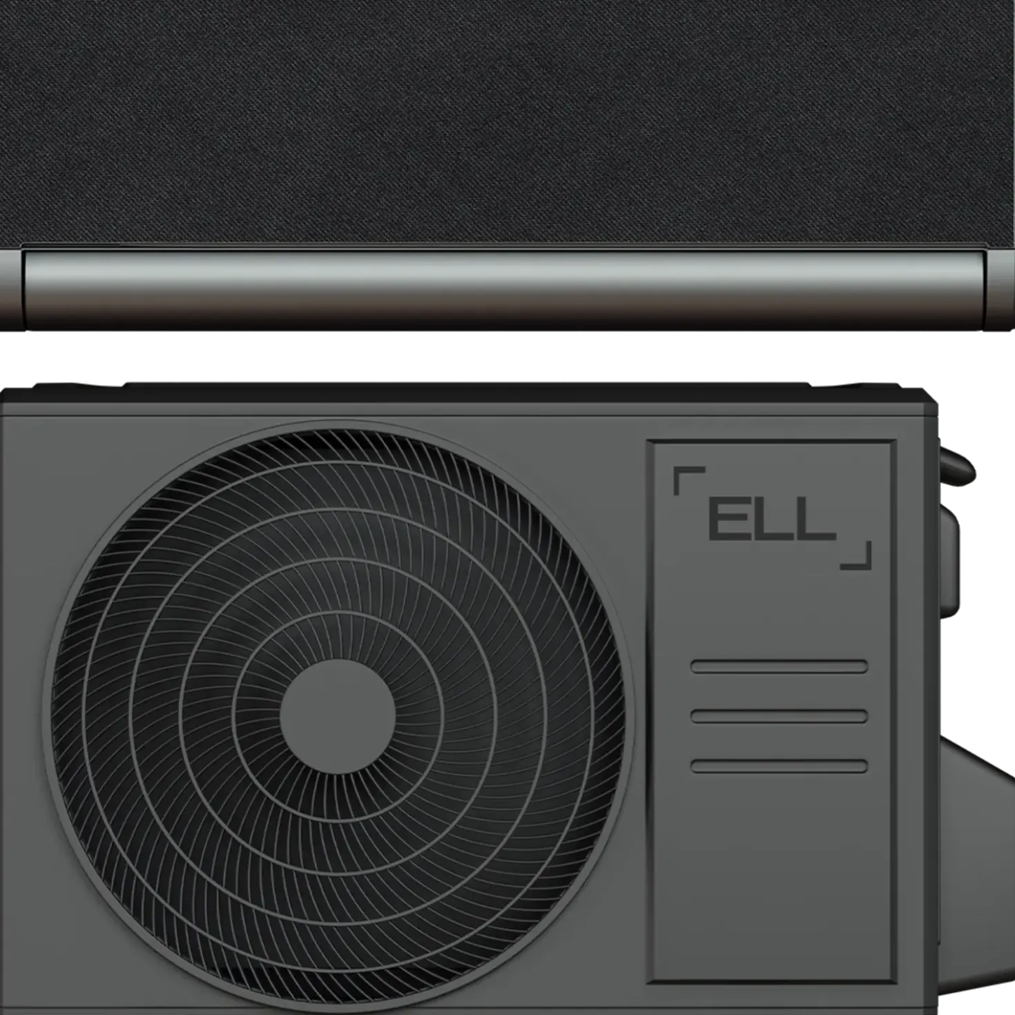 ELL Front Boost Dark varmepumpe 5,28 kW