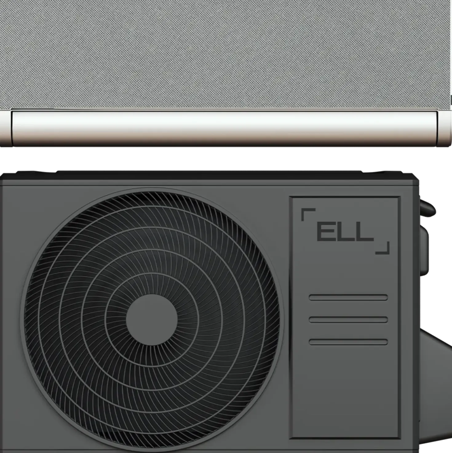 ELL Front Boost Silver varmepumpe 5,28 kW