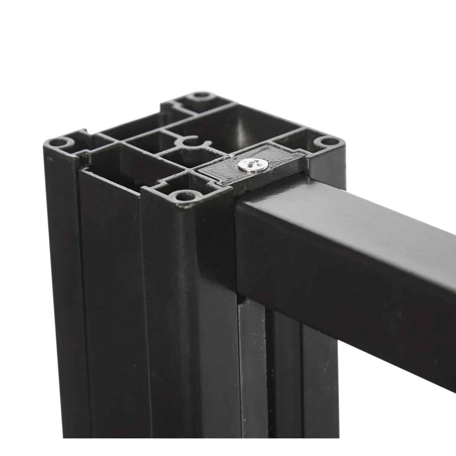 Elmholm alustolpe 80 x 80 mm x 95 cm sort