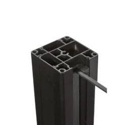 Elmholm alustolpe 80 x 80 mm x 95 cm sort