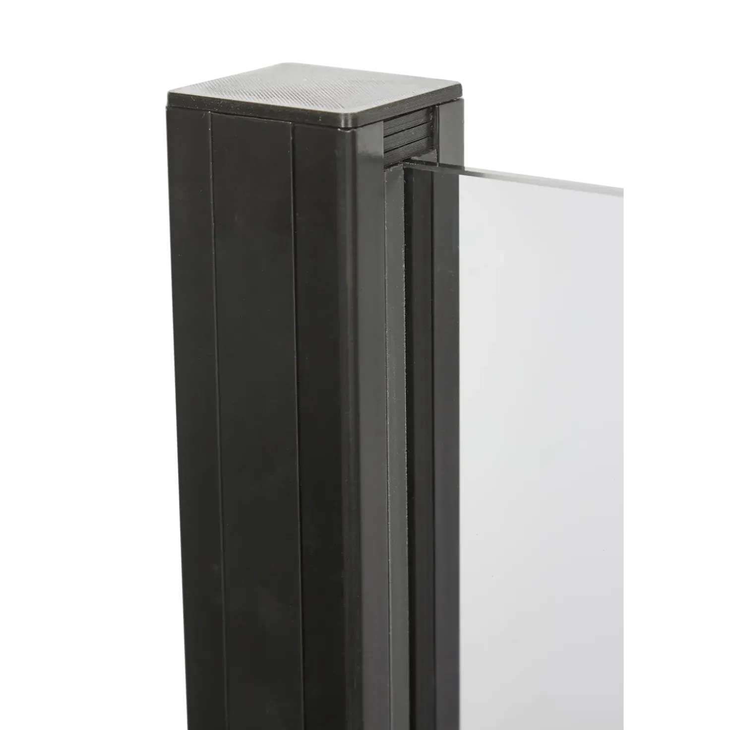 Elmholm alustolpe 80 x 80 mm x 95 cm sort