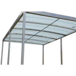 Elmholm enkelt carport 5382x3180 mm i galvaniseret stål
