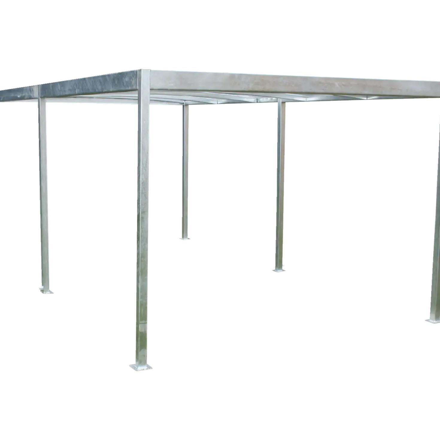 Elmholm enkelt carport 5382x3180 mm i galvaniseret stål