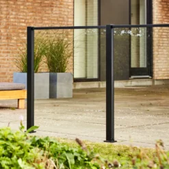 Elmholm hegn m/klar glas forlængersæt 95 cm