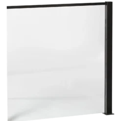 Elmholm hegn m/klar glas forlængersæt 95 cm