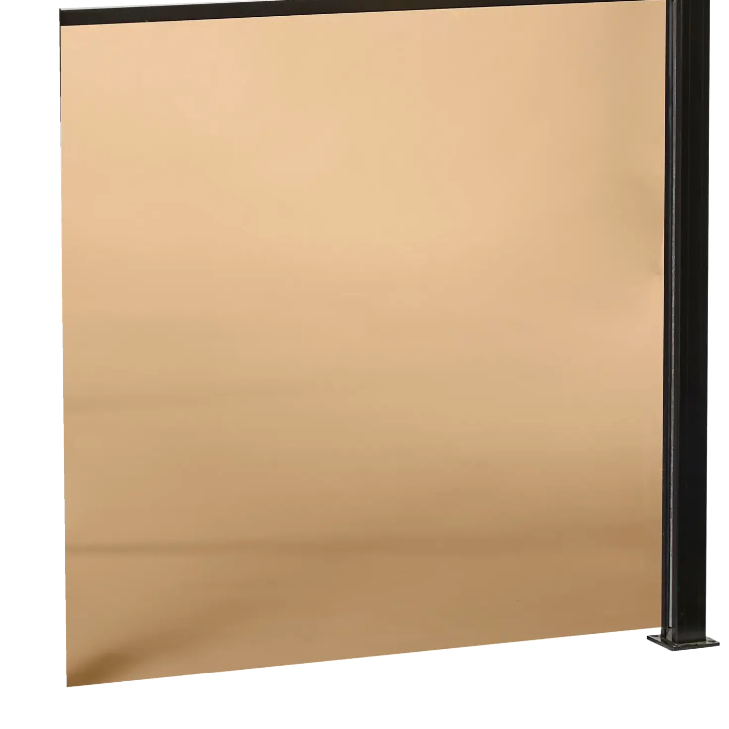 Elmholm hegn m/smoke glas forlængersæt 95 cm