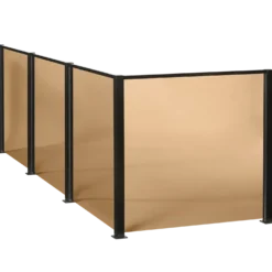 Elmholm hegn m/smoke glas startsæt 95 cm