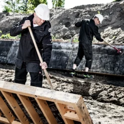 ENGEL Combat håndværkerbukser med hængelommer sort str. 84