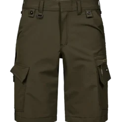 ENGEL 6337 Entire shorts 4-vejs stretch skovgrøn/Sort str. 84