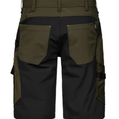 ENGEL 6337 Entire shorts 4-vejs stretch skovgrøn/Sort str. 84