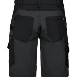 ENGEL 6337 Entire shorts 4-vejs stretch sort/Antrazitgrå str. 88