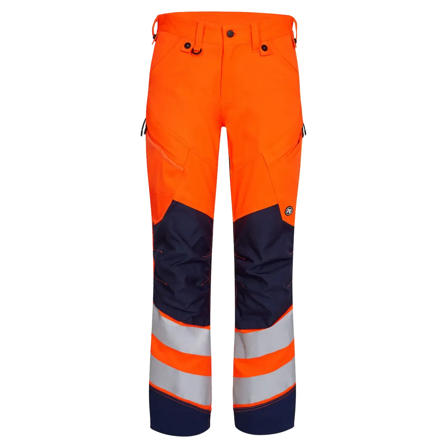 ENGEL Safety bukser orange/blue ink str. 88