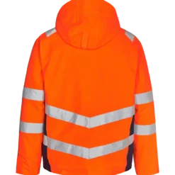 ENGEL Safety vinterjakke orange/blue ink str. XL