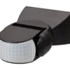 EnsoNordic udendørs PIR sensor Slim Line sort