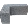 Fc Leca-Termblok Flexhjørner 39x19x25 cm
