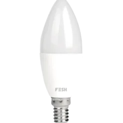 FESH LED kertepære kold/varm E14 5W Ø37 mm hvid