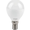 FESH LED kronepære multicolur E14 5W Ø45 mm hvid