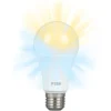 FESH LED pære kold/varm E27 9W Ø60 mm hvid