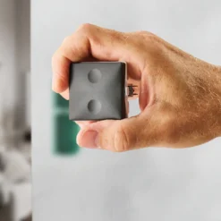 FESH SWITCH Curveline afbryder 1 pol 1,0 koksgrå